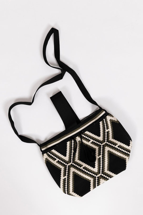 Bolso étnico negro