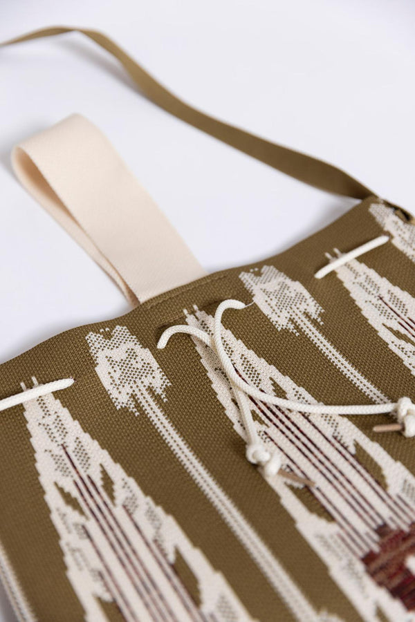 Bolso étnico marrón