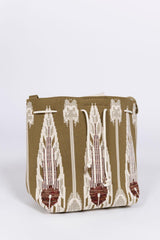 Bolso étnico marrón
