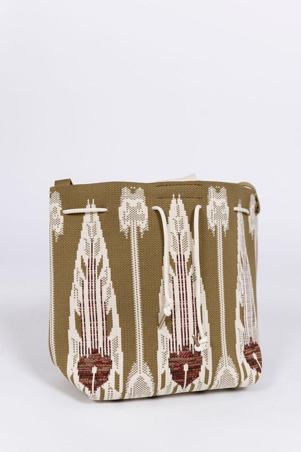 Bolso étnico marrón