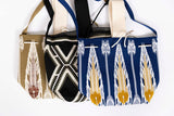 Bolso étnico azul