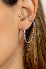 Pendientes Deva plata