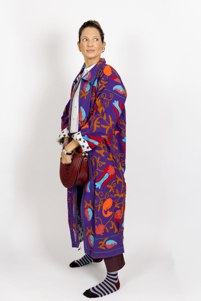 Chaqueta morado