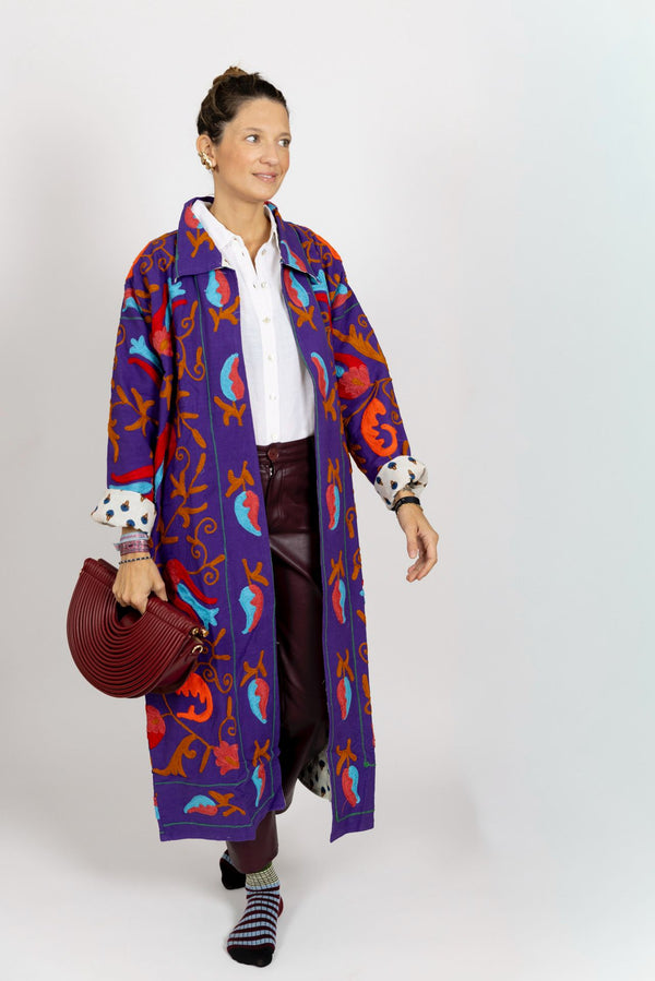 Chaqueta morado