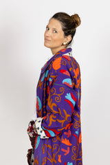 Chaqueta morado