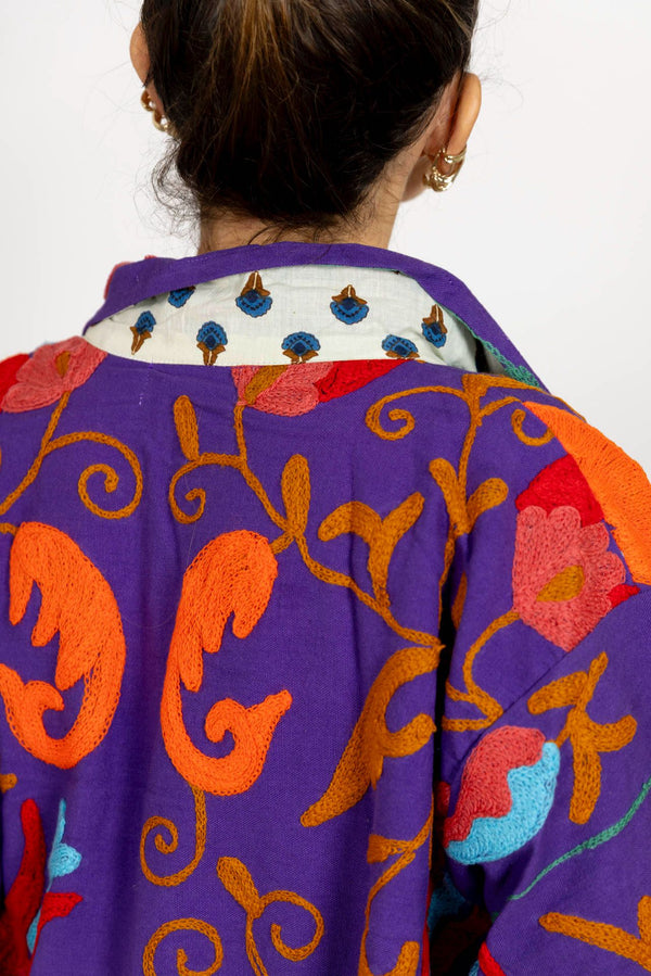 Chaqueta morado