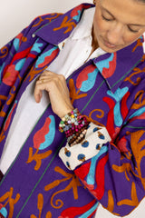 Chaqueta morado