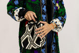 Bolso étnico negro