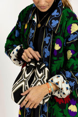 Bolso étnico negro