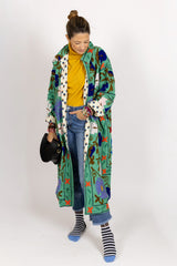 Chaqueta verde agua