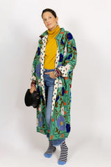 Chaqueta verde agua