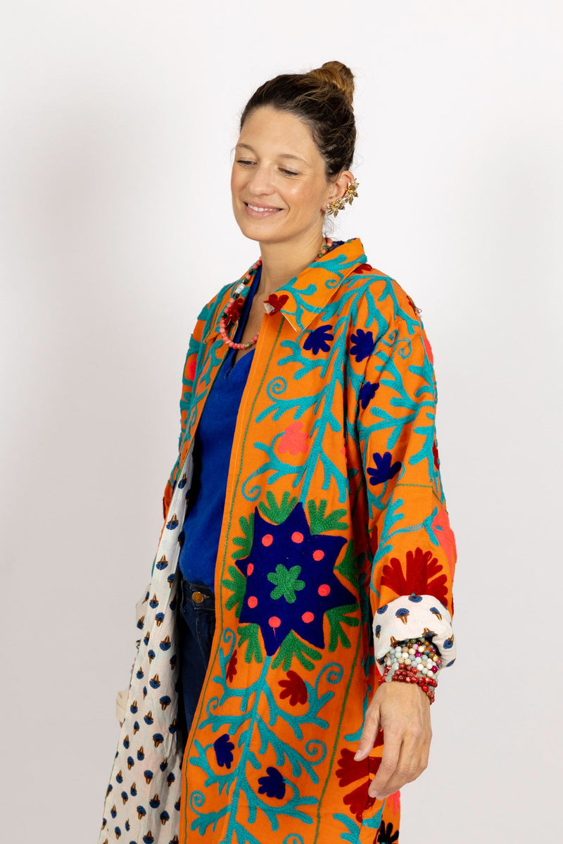Chaqueta naranja