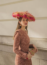 Pendientes Avellano coral