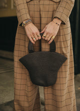 Bolso sombrero negro