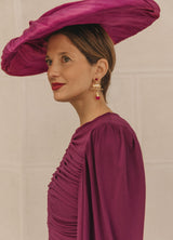 Pendientes Campana Rosa