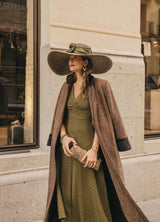 Bolso yute joya azul