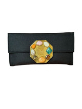 Bolso multipiedra negra