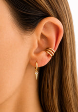Ear cuff triple