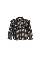 Camisa cuadros negro