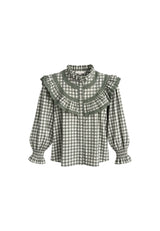 Camisa cuadros verde