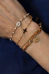 Pulsera Virgen Blanca