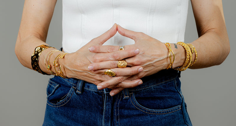 Pulsera Minimal Amarilla