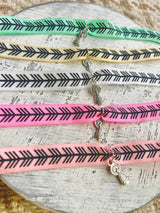 Pulsera Virgen del Pilar Espiga Elástica