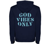 Sudadera Anawim God Vibes Only Azul