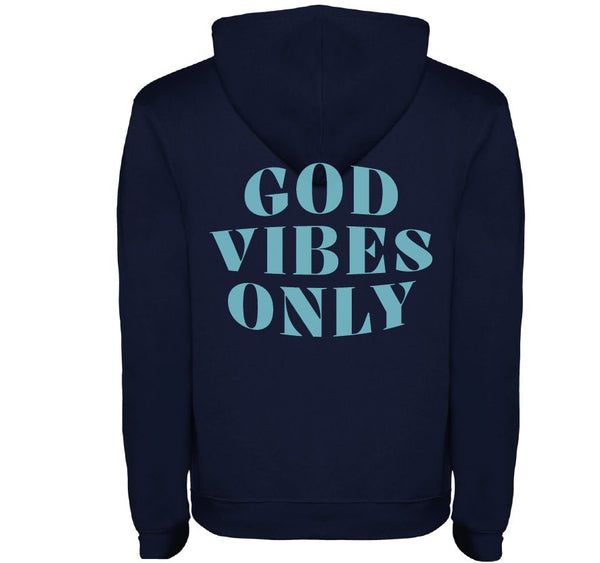 Sudadera Anawim God Vibes Only Azul