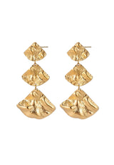 Pendientes tres abanicos