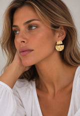 Pendientes media luna