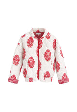 Chaqueta bomber roja