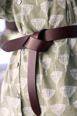 Camisa estampada verde