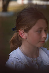 Pendientes estrella fucsia