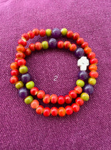 Rosario pulsera cerámica dos vueltas