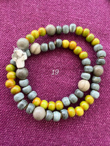 Rosario pulsera cerámica dos vueltas