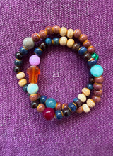 Rosario pulsera cerámica dos vueltas
