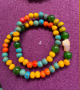 Rosario pulsera cerámica dos vueltas