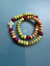Rosario pulsera dos vueltas