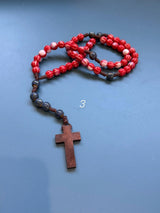 Rosario collar cerámica