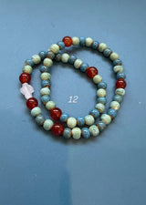 Rosario pulsera cerámica dos vueltas