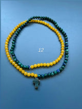 Collar / pulsera piedras cruz