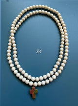 Collar / pulsera piedras cruz