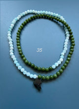 Collar / pulsera piedras cruz
