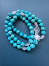Rosario pulsera collar corazón