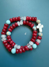 Rosario pulsera dos vueltas