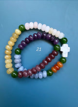 Rosario pulsera dos vueltas