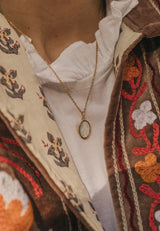 Colgante Virgen Milagrosa Mini Nácar