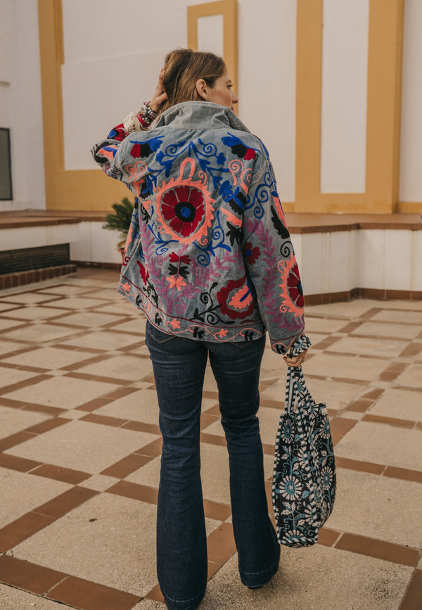 Bolso Tote Bag azul oscuro