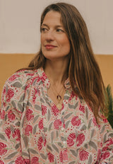 Colgante virgen del carmen rojo